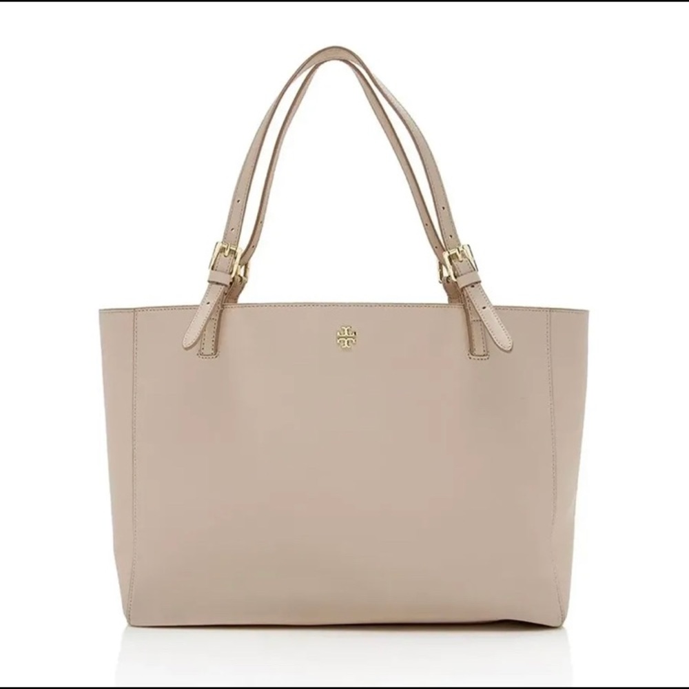 Tory Burch Saffiano York Buckle Tote